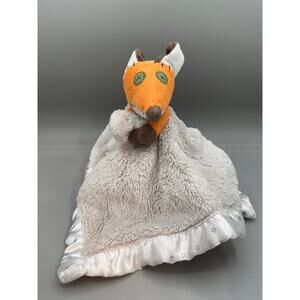 The Little Prince FOX Baby Security Blanket Target Antoine Saint Fox Gray Stars